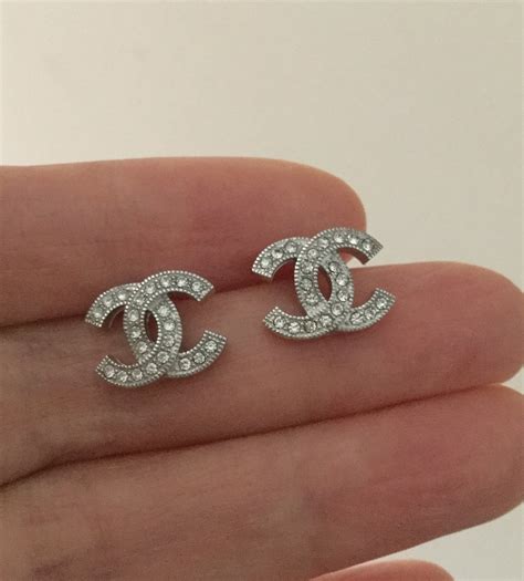 chanel cc earrings where to buy|Chanel earrings price list.